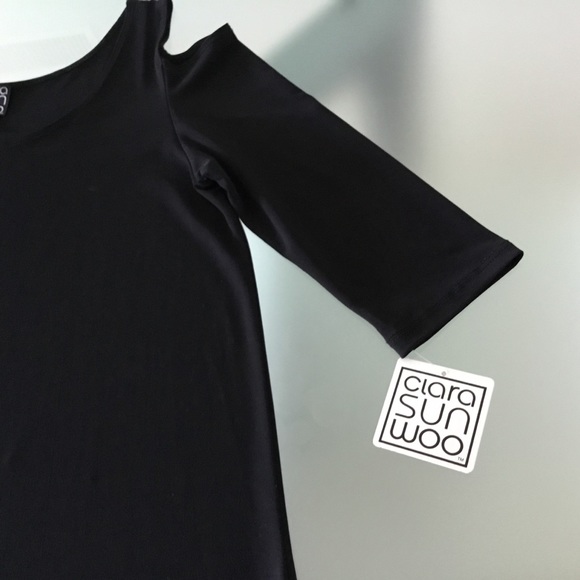 Clara Sun Woo Tops - Cold Shoulder Tunic Top Clara Sun Woo NWT